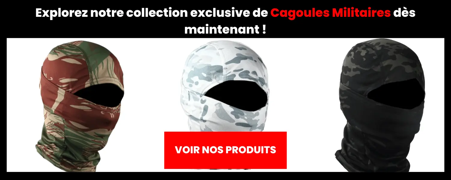 Bannière Cagoule Miltaire